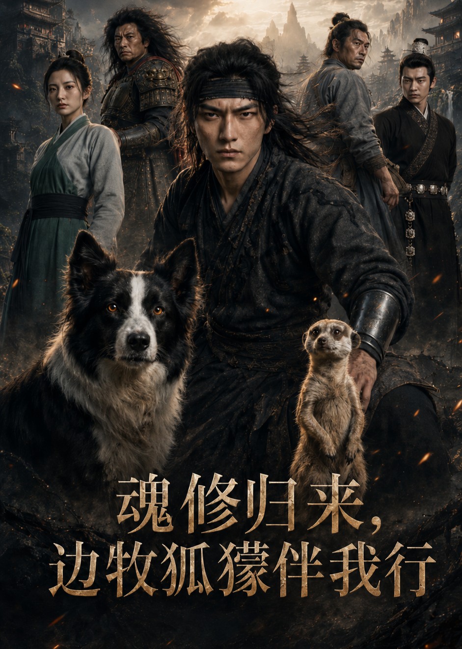 魂修归来，边牧狐獴伴我行
