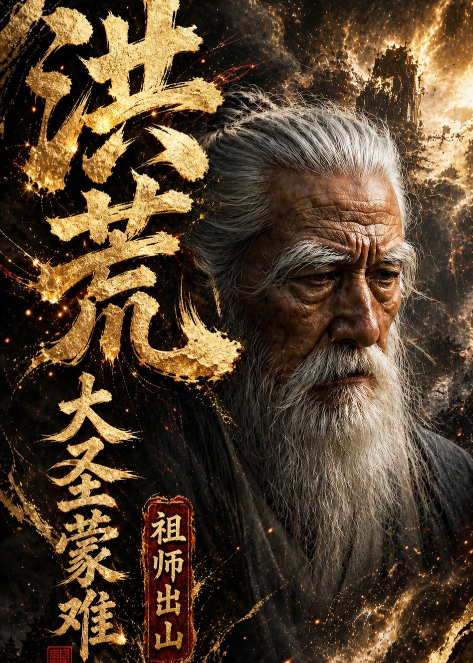 洪荒：大圣蒙难祖师出山